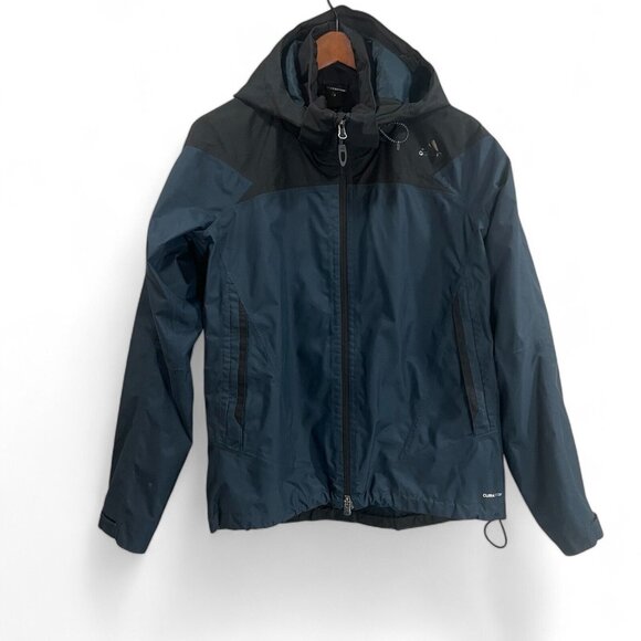 ADIDAS CLIMAPROOF Mesh Lined Jacket Men’s Medium Windbreaker Blue - Picture 1 of 15